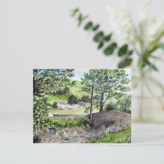 Farmhouse nabij Thirlmere, Lake District, Engeland Briefkaart (Staand voorkant)