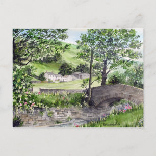 Farmhouse nabij Thirlmere, Lake District, Engeland Briefkaart