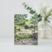 Farmhouse nabij Thirlmere, Lake District, Engeland Briefkaart (Staand voorkant)
