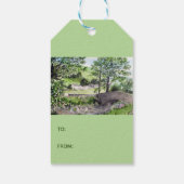 Farmhouse nabij Thirlmere, Lake District, Engeland Cadeaulabel (Achterkant)