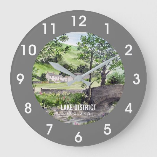 Farmhouse nabij Thirlmere, Lake District, Engeland Grote Klok (Voorkant)