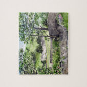 Farmhouse nabij Thirlmere, Lake District, Engeland Legpuzzel (Verticaal)