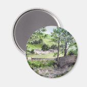 Farmhouse nabij Thirlmere, Lake District, Engeland Magneet (Voorkant / Achterkant)