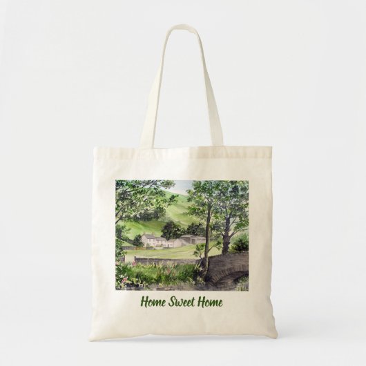 Farmhouse nabij Thirlmere, Lake District, Engeland Tote Bag (Voorkant)