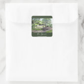 Farmhouse nabij Thirlmere, Lake District, Engeland Vierkante Sticker (Tas)
