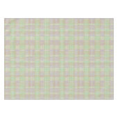 Farmhouse Neutral Sage Plaid Tafelkleed (Voorkant (Horizontaal))