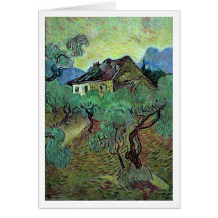 Farmhouse Olive Trees Van Gogh Fine Art