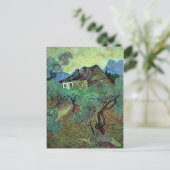 Farmhouse Olive Trees Van Gogh Fine Art Briefkaart (Staand voorkant)