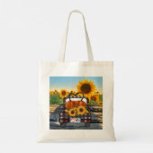 Farmhouse Peace Love Herfst Tote Bag (Achterkant)