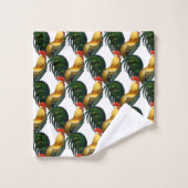 Farmhouse persoonlijke kleurrijke router bad handdoek (Wasdoekje)