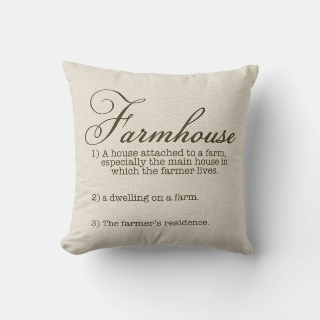 Farmhouse Pillow Kussen (Voorkant)