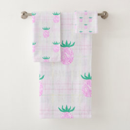 Farmhouse Pineapples Bad Handdoek
