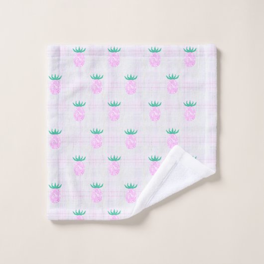 Farmhouse Pineapples Bad Handdoek (Wasdoekje)