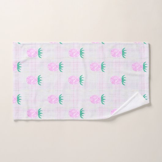 Farmhouse Pineapples Bad Handdoek (Handdoek)