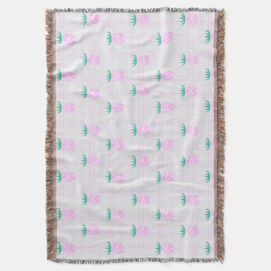 Farmhouse Pineapples Deken (Voorkant Verticaal)