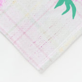 Farmhouse Pineapples Fleece Deken (Hoek)