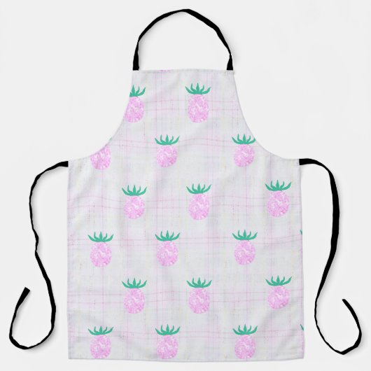 Farmhouse Pineapples Schort (Voorkant)