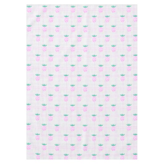 Farmhouse Pineapples Tafelkleed (Voorkant)