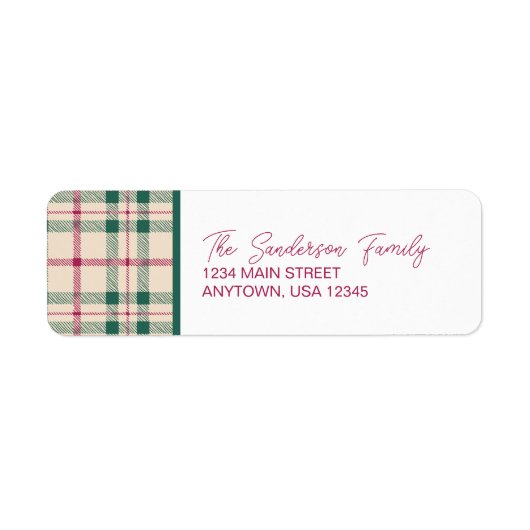Farmhouse Play met Return Address Labels (Voorkant)