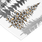 Farmhouse Pset and Animal Print Kerstboom Korte Tafelloper (Hoek)