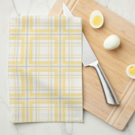 Farmhouse Pset, Butter Yellow, Grey, Cream Theedoek