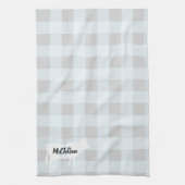 Farmhouse Pset Cow | Monogram Theedoek (Verticaal)