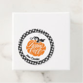 Farmhouse Pumpkin Patch Bedankjes Labels (In situ)