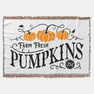Farmhouse Pumpkin Patch Deken