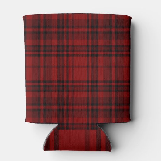 FARMHOUSE RED GINGHAM CHECKERED PLAID BLIKJESKOELER (Achterkant)