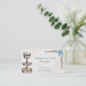 Farmhouse Retro  Finances Treasures Visitekaartje (Staand voorkant)