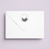 Farmhouse ⎥ Return Address Stamp Rubberstempel