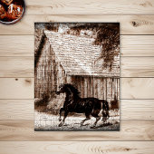 Farmhouse Rustic Barn Horse Legpuzzel