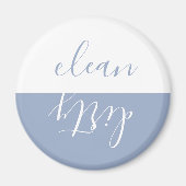 Farmhouse Rustic Blue Kitchen Dishwasher Magnet (Voorkant)