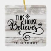 FARMHOUSE RUSTIC DIT PARLEMENT BELIEERT DE NAAM VA KERAMISCH ORNAMENT (Voorkant)