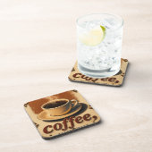 Farmhouse Rustic Vintage Kitchen Coffee Cup Bier Onderzetter (Rechterzijde)
