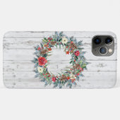 Farmhouse Rustic Wood Shiplap Kerstmis 2 Case-Mate iPhone Case (Achterkant (horizontaal))