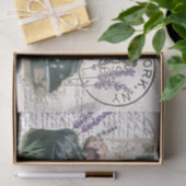 Farmhouse Shabby Chic-Koe met Calf Tissuepapier (Geschenk)