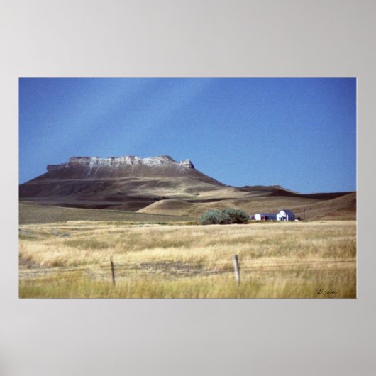 Farmhouse South Dakota Poster (Voorkant)