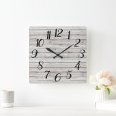 Farmhouse Square Clock Vierkante Klok (Huis)