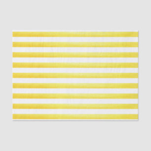 Farmhouse stijl Lemon Striped Tissue Paper Tissuepapier