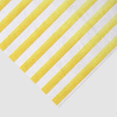 Farmhouse stijl Lemon Striped Tissue Paper Tissuepapier (Detail)