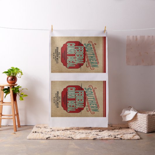 Farmhouse Style Burlap Feed Sack Sack Grain Stof (Voorbeeld)