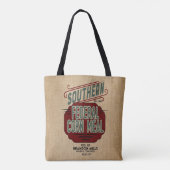 Farmhouse Style Burlap Feed Sack Sack Grain Tote Bag (Achterkant)