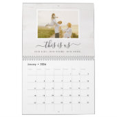 Farmhouse Style Custom Photo Calendar Kalender (Jan 2026)