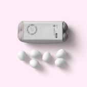 Farmhouse Style Duck Egg carton Stamp Classic Zelfinktende Stempel