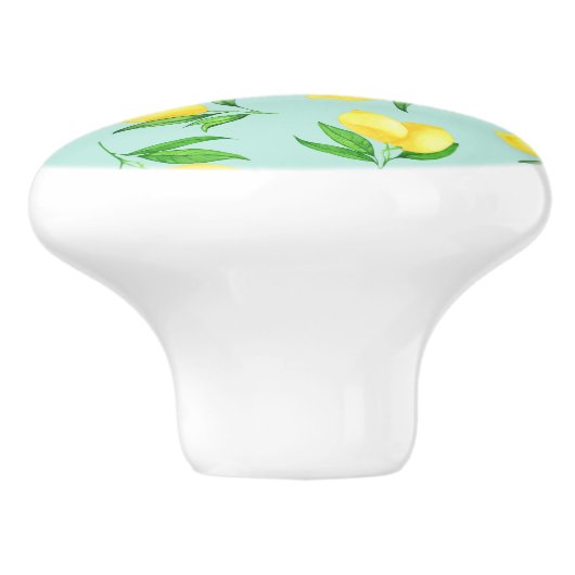 Farmhouse Style Lemons Ceramic Knob Keramische Knop (Zijkant)