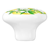 Farmhouse Style Lemons op een vine keramische knop (Zijkant)