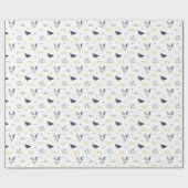 Farmhouse Style Waterverf Hens, Roosters en Chicke Cadeaupapier (Vlak)