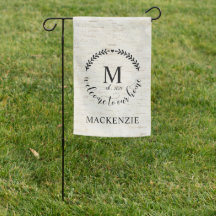 Farmhouse Style Welkom bij onze Home Monogrammen