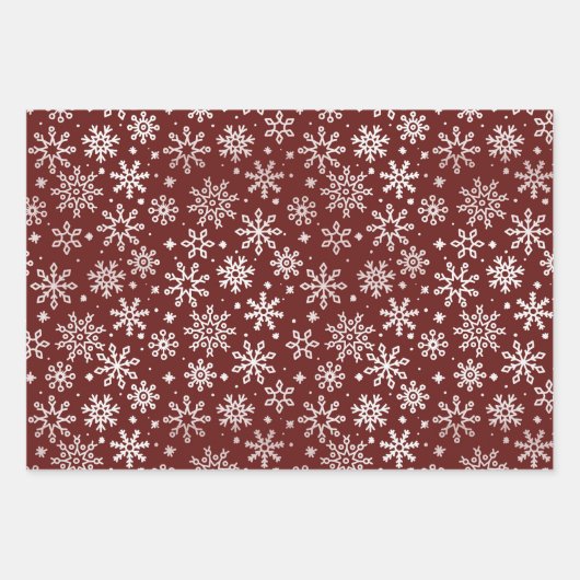 Farmhouse Tartan Pset Green en Red Inpakpapier Vel (Voorkant 2)